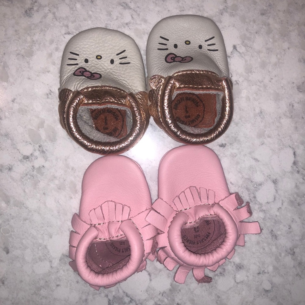 2 Freshly Picked moccasins